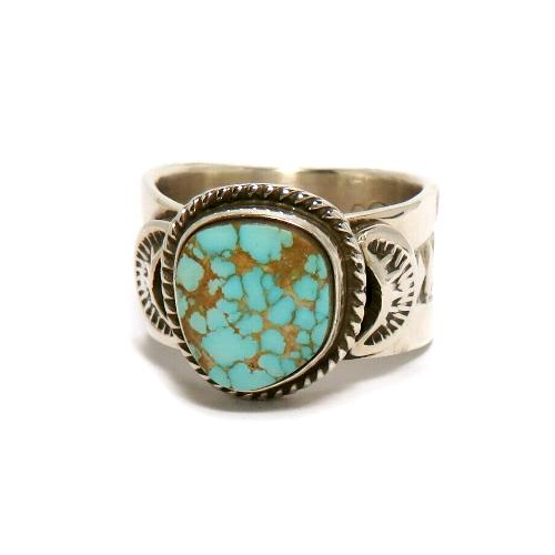 インディアンジュエリー ナバホ族のターコイズリング ネイティブ