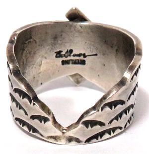 インディアンジュエリー Bo Reeves（ボー・リーブス）作のリング