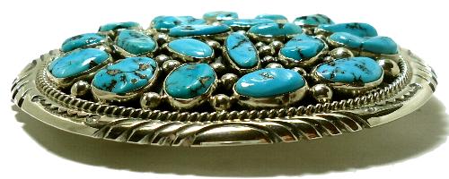 Tommy Moore作 インディアンジュエリー・バックル