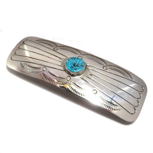 インディアンジュエリー・バレッタ ヘアゴム ポニーテールカバー