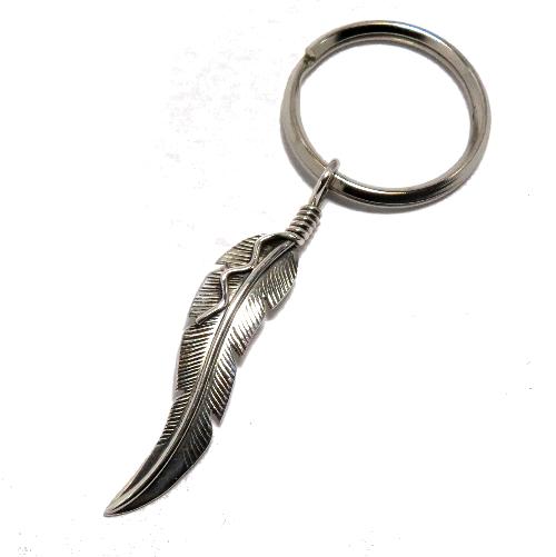 インディアンジュエリー ナバホ・キーホルダー フェザーキーホルダー