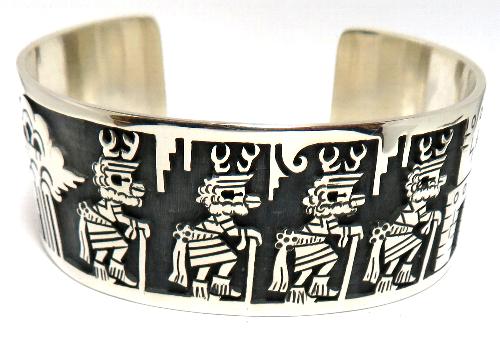 ホピ族のブレスレット・バングル 〔アメリカインディアンが創る〕
