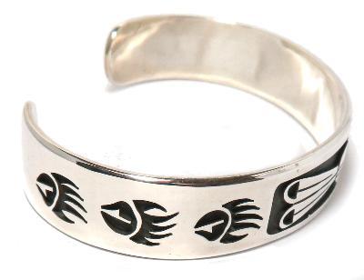ホピ族のブレスレット・バングル 〔アメリカインディアンが創る〕