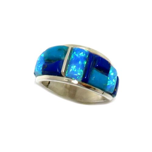 インレイリング ナバホ族族 リング