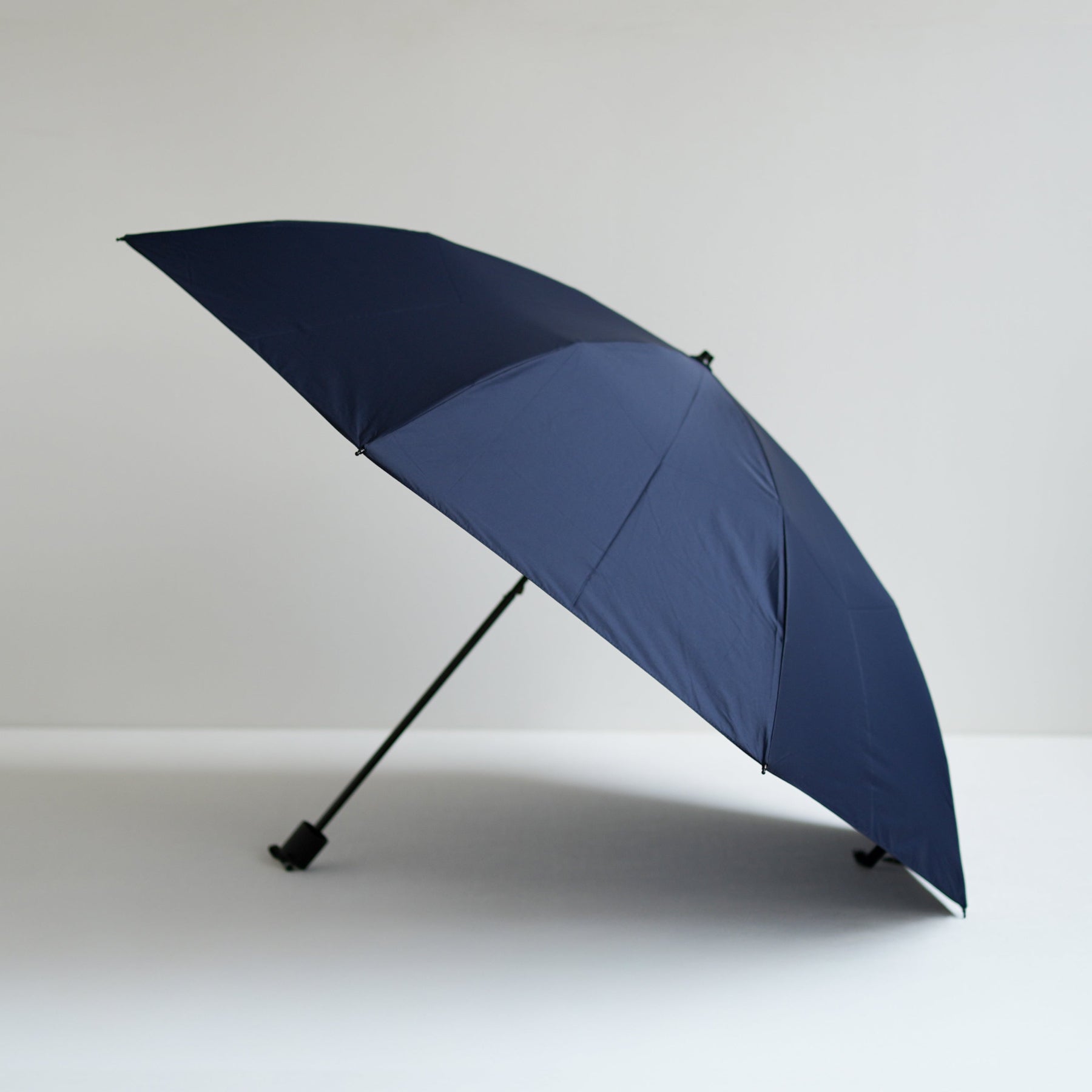 長傘のように使える、2way 二つ折り（2段折り）折りたたみ傘 60cm – 傘