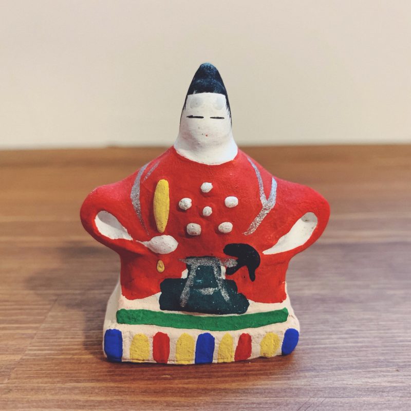 土人形 五色天神・津塩吉右エ門 ｜ 堺湊焼 ｜ 民芸・郷土人形 | 古本