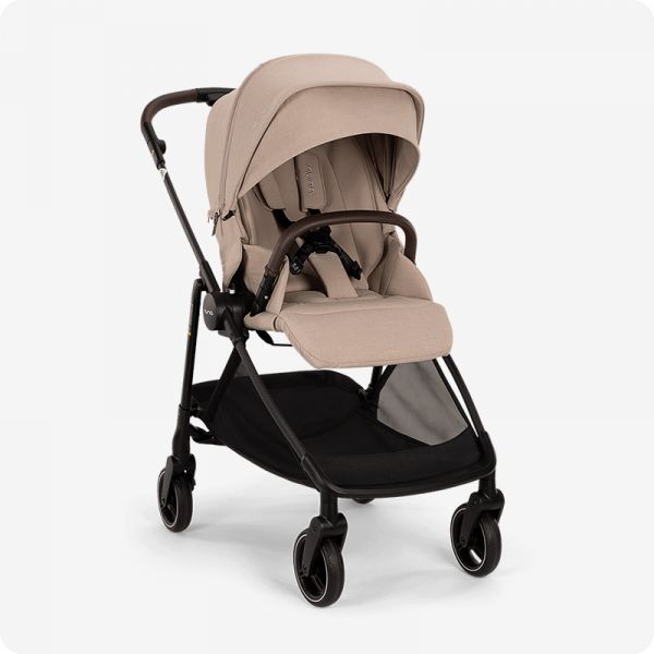 1ヶ月～3才まで乗れる両対面式ハイポジションベビーカー（ブラック