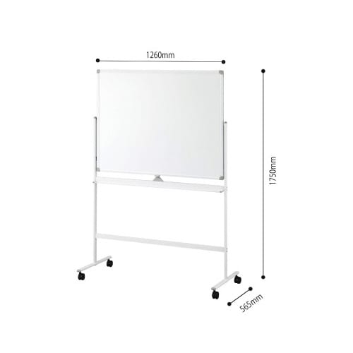 アイリスチトセ スチール板面スタンダードホワイトボード 両面の通販