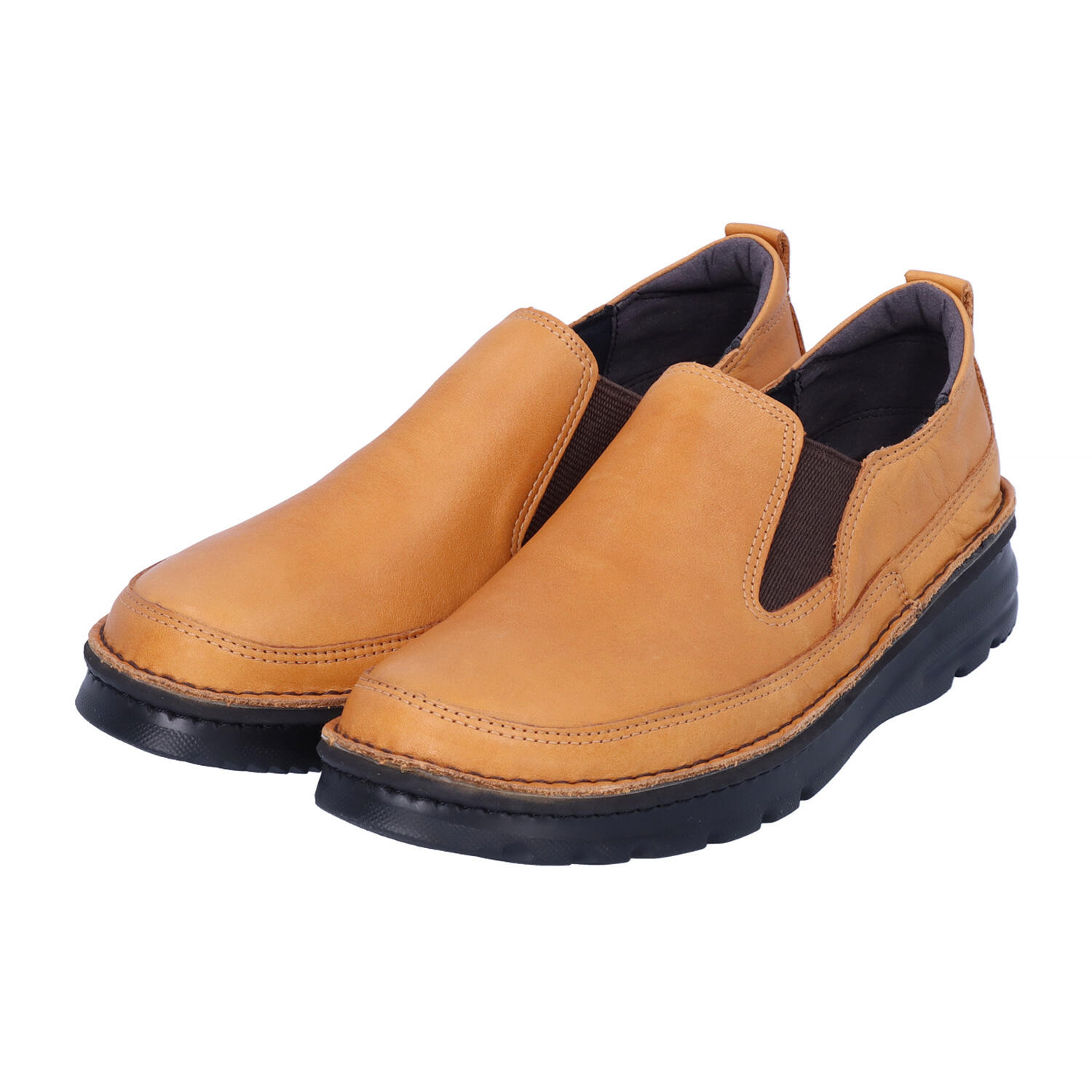 4E 軽量 撥水 本革 ゴム仕様 レザースリッポン | 株式会社 ハート