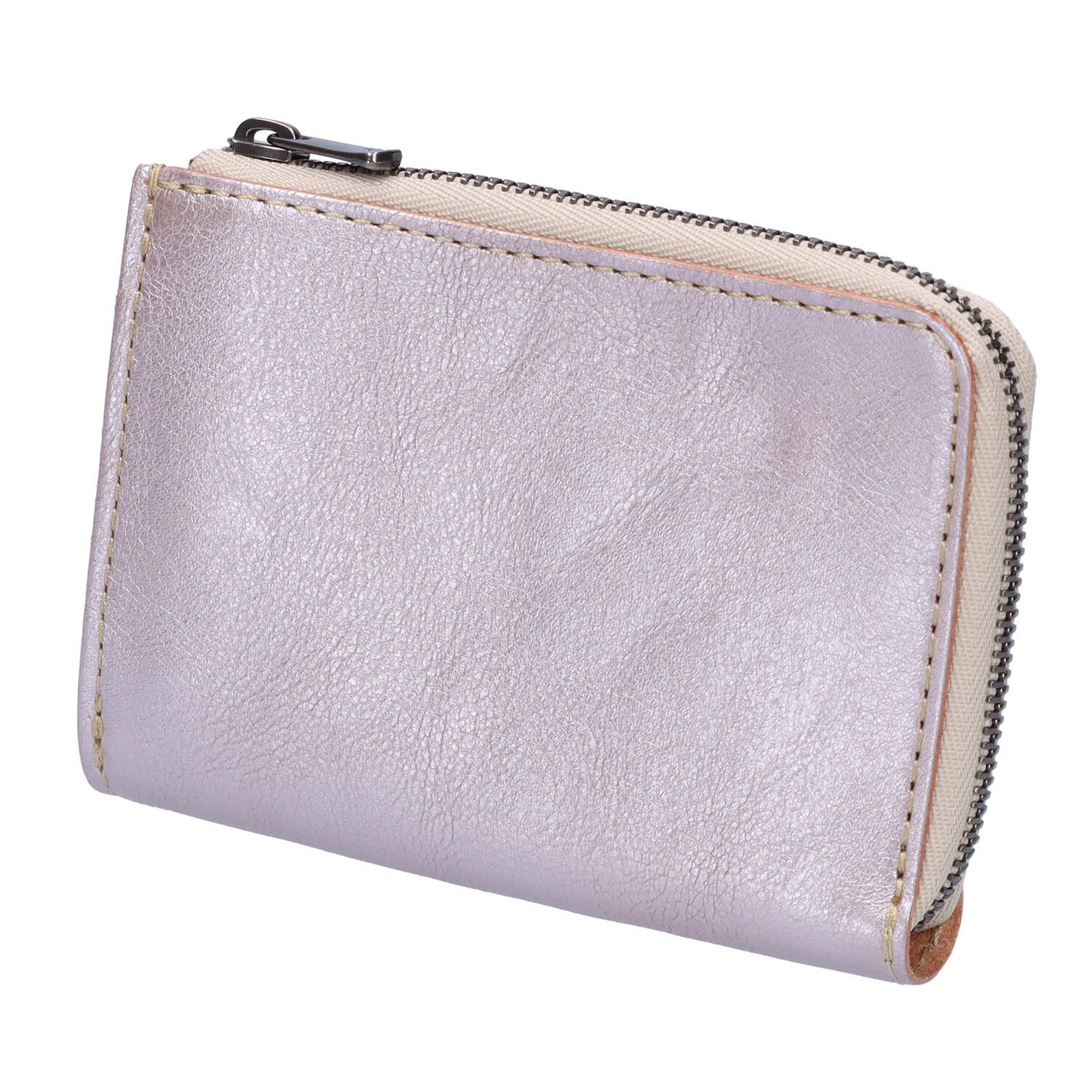 栃木レザー 総本革 L字ファスナー ミニ財布 | 株式会社 三竹産業