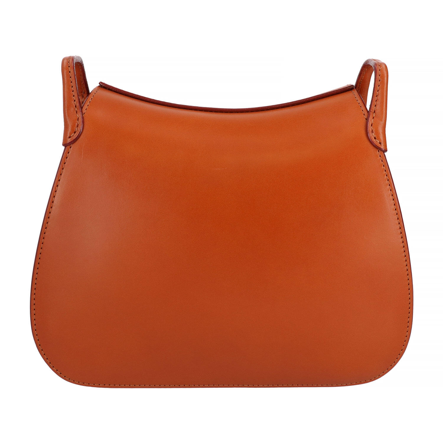 サドル型 栃木レザー フラップ付き ショルダーバッグ | 株式会社