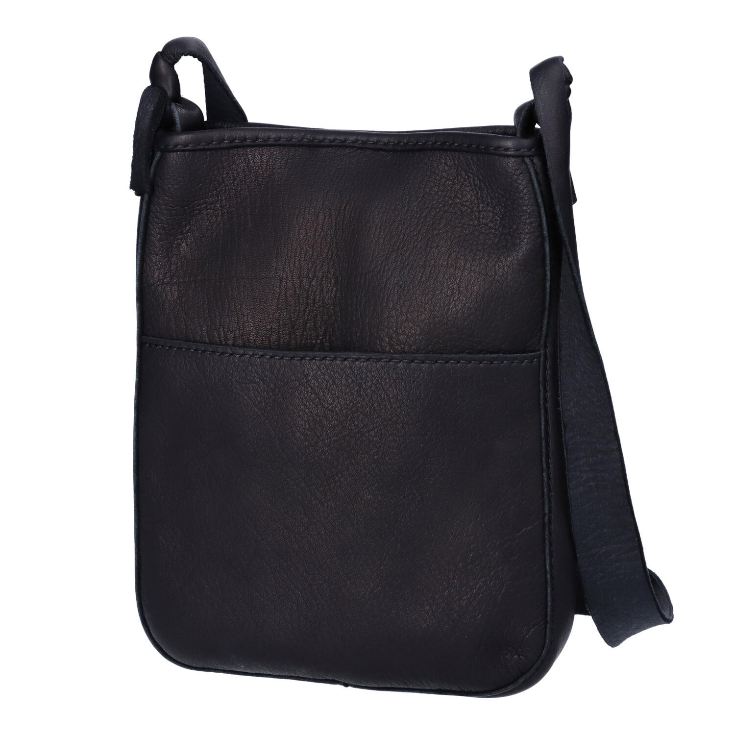 総手縫い 鹿革 縦型 斜めがけミニバッグ | 株式会社 KAZINO leather