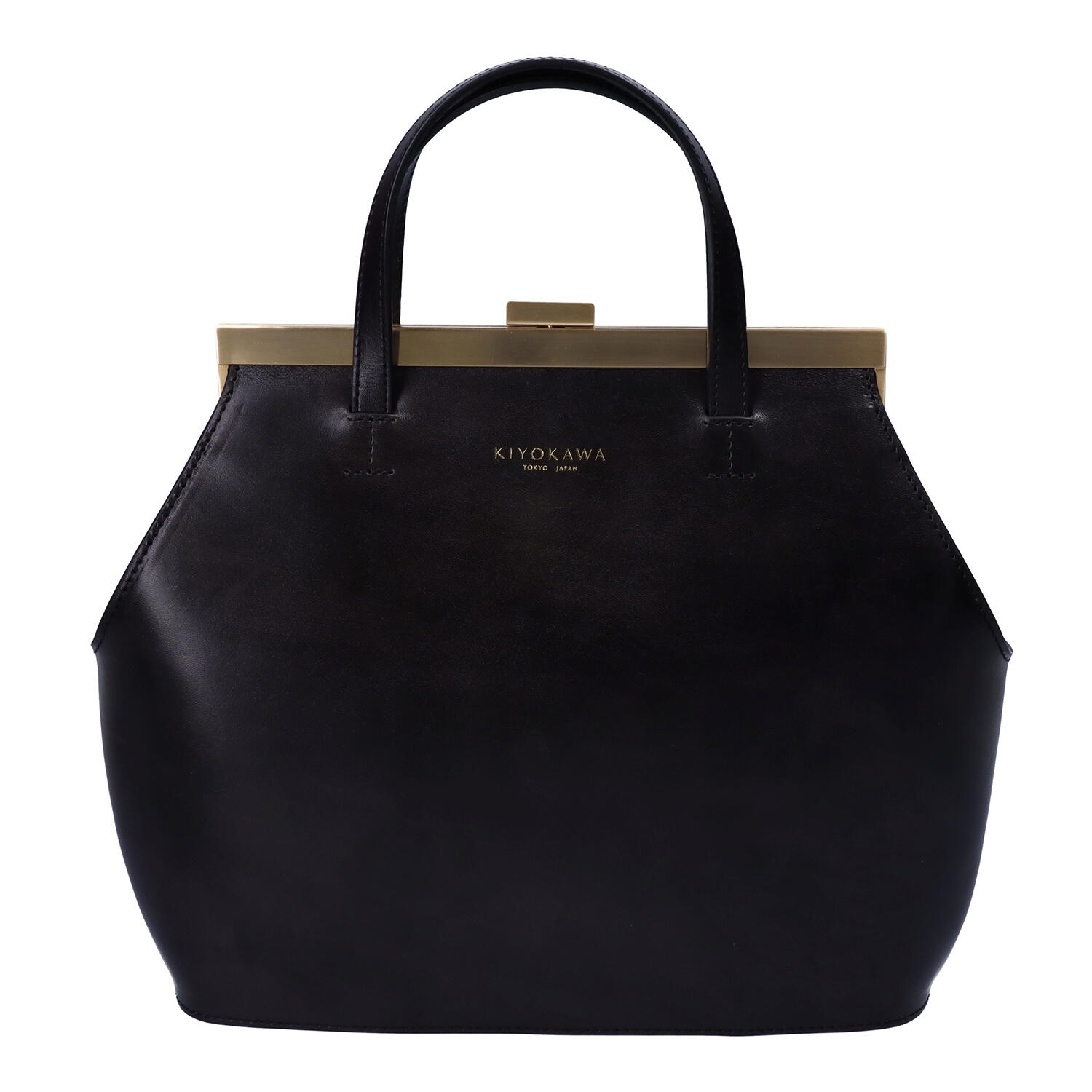 がま口 牛革 口金式 2WAY ショルダーバッグ | 有限会社 清川商店