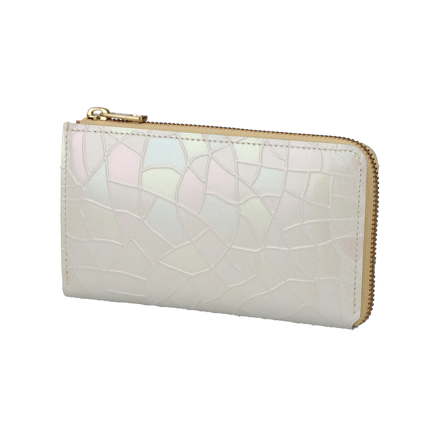 クロコ ワニ革 型押し 牛革 L字ファスナー 長財布 | 株式会社 高屋