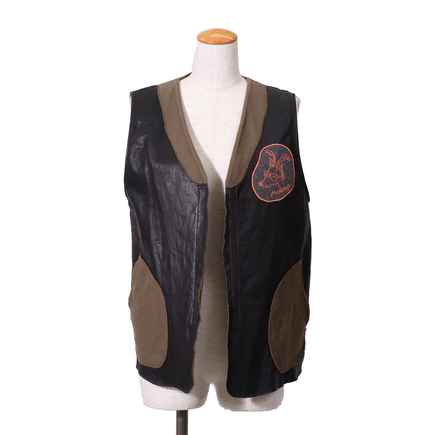 ディアスキン 鹿革 ベスト | 株式会社 外海 | Japan Leather Item