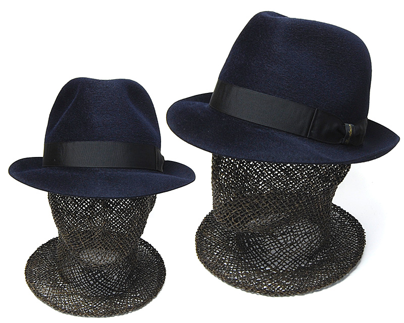 イタリア Borsalino(ボルサリーノ) ファーフエルト ソフト帽 グアナコ
