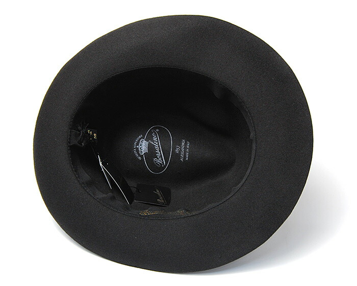 イタリア Borsalino(ボルサリーノ) ラビットファーフェルト中折れ帽