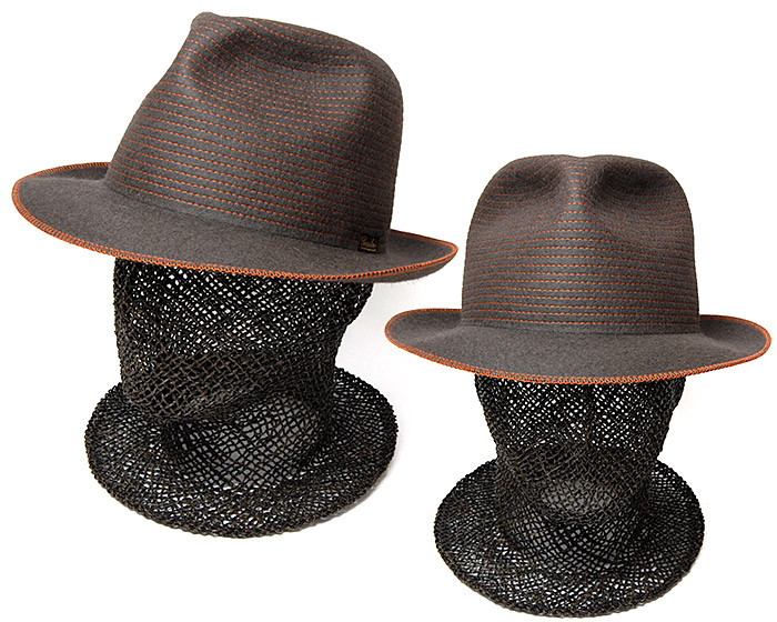 イタリア Borsalino(ボルサリーノ) ファーフエルトトラベラーハット