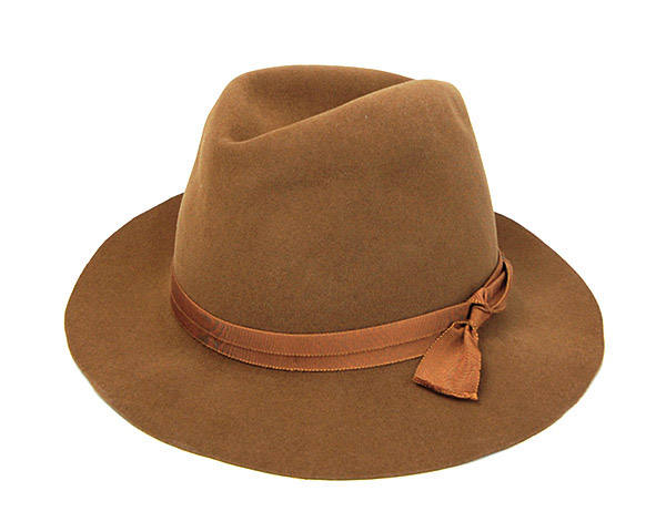 chisaki（チサキ) ファーフエルト中折れ帽 kikka レディース ハット