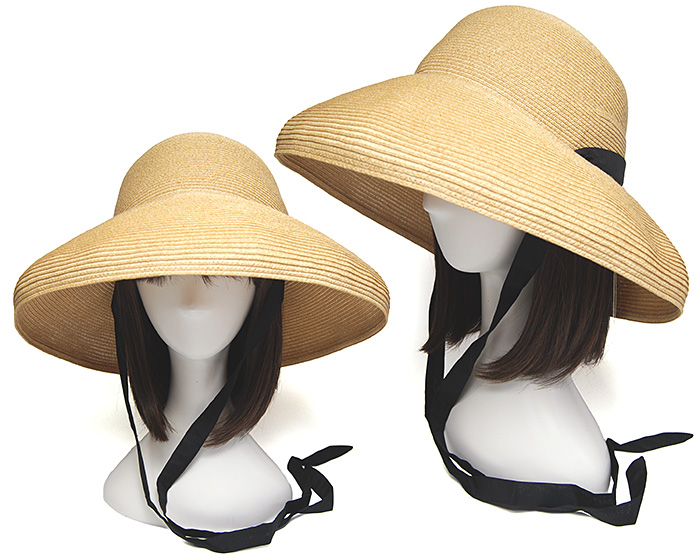 chisaki(チサキ) つば広ペーパーブレードハット MARTA レディース 春夏