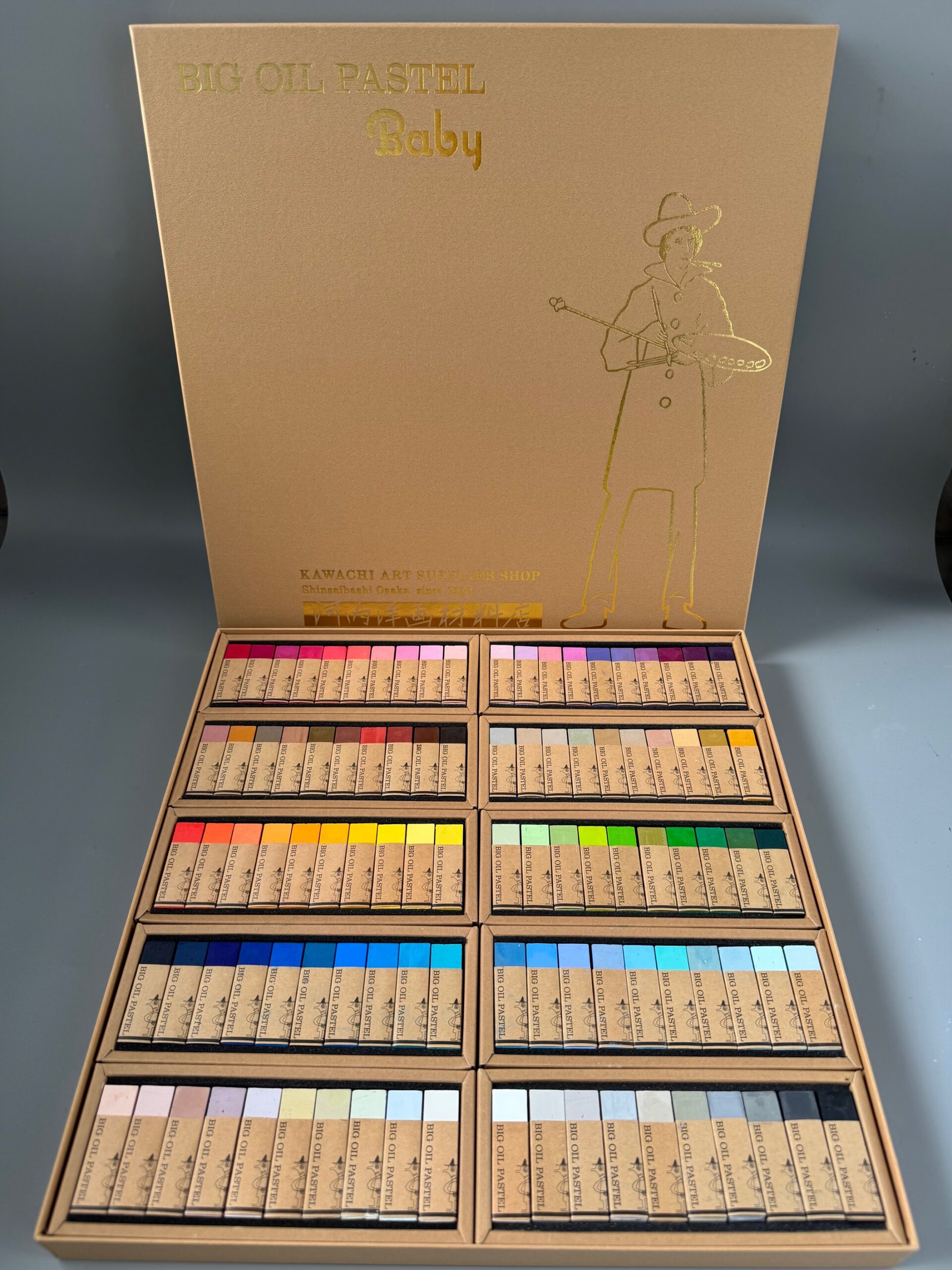 希少 完全手工品 100%イタリア製パレット 油絵 世界最大 油絵が上手くなるための絵の具の使い方ーパレットナイフを何本折りまし