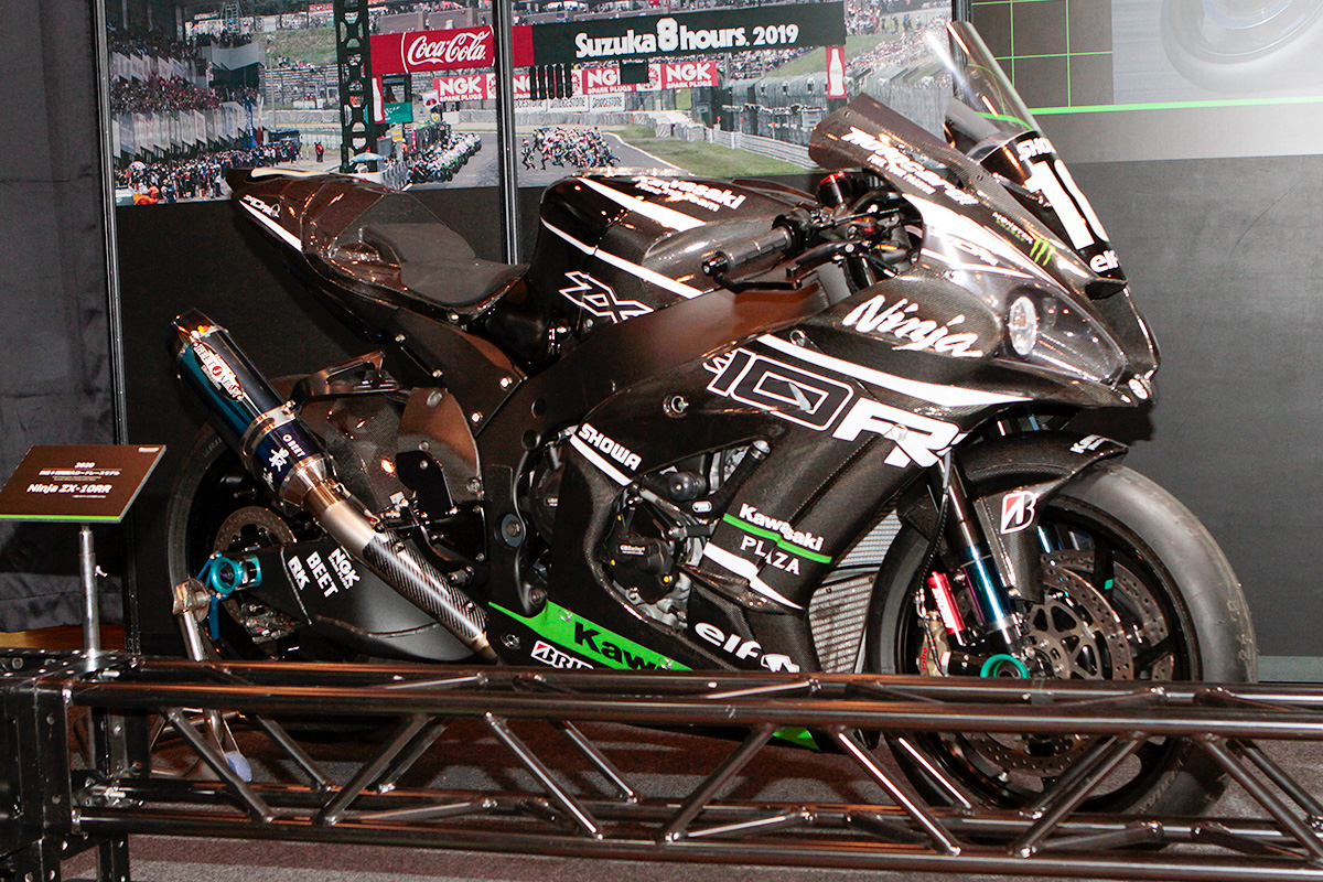 新型ZX-10RRも初披露「カワサキワールド モーターサイクル企画展 The