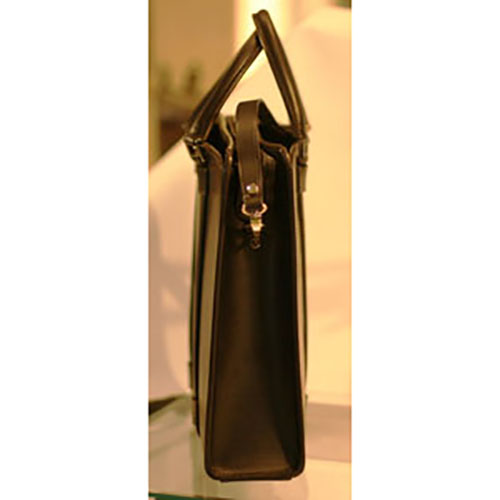 ブッテーロ天ファスナーブリーフケース - ル・ボナー