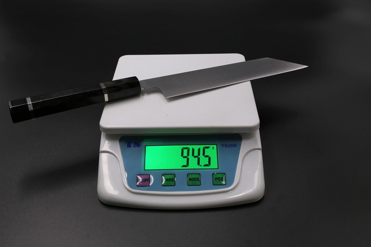 ムキモノ(芋切り）180mm 極薄口両刃 スエーデン鋼 全鋼本焼 手研ぎ