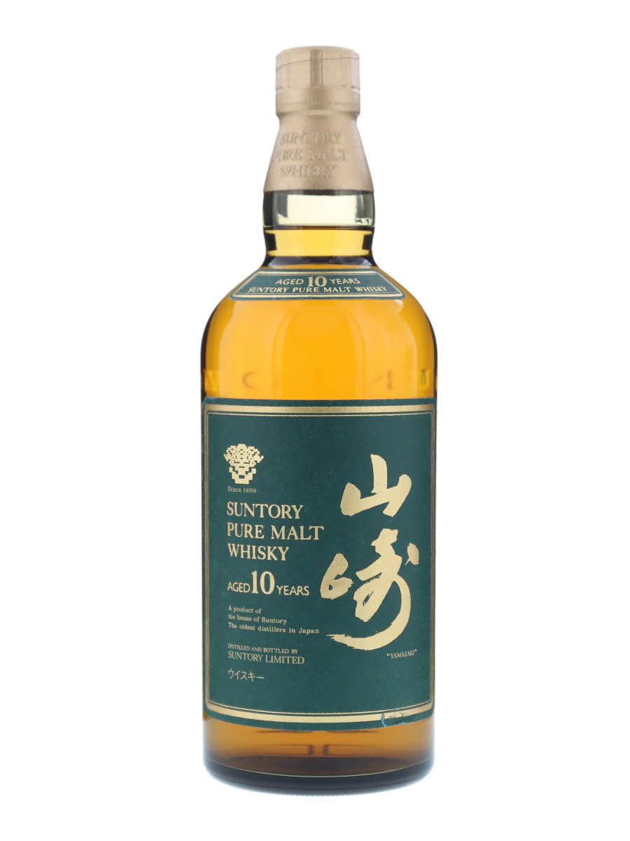 山崎 10年 ピュアモルト 緑ラベル 750ml / 40% - 歌舞伎ウイスキー