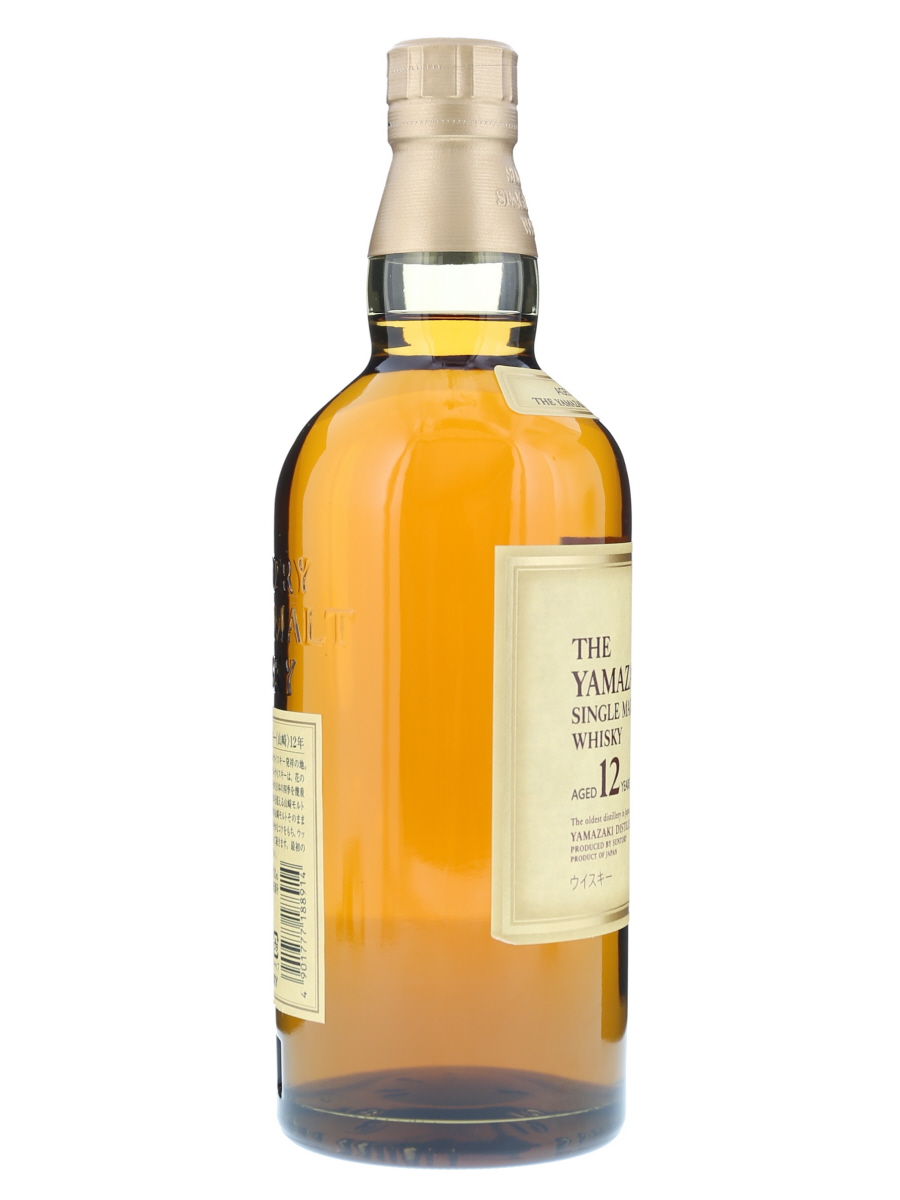 山崎 12年 シングル モルト (旧ラベル＆箱) 700ml / 43% - 歌舞伎