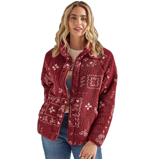 ラングラー Wrangler シェルパ ボア スナップ ジャケット