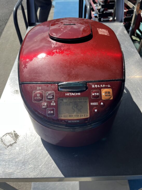 野田市山崎】にRZ-TS183Mという炊飯器の出張査定に伺いました ｜出張