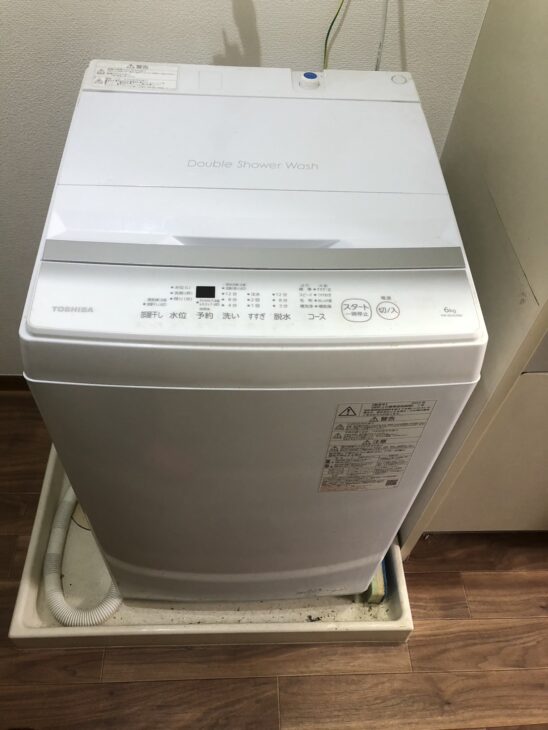 出張買取（飯能市へ）東芝 全自動洗濯機 AW-6GA2（W）2023年製 ｜出張