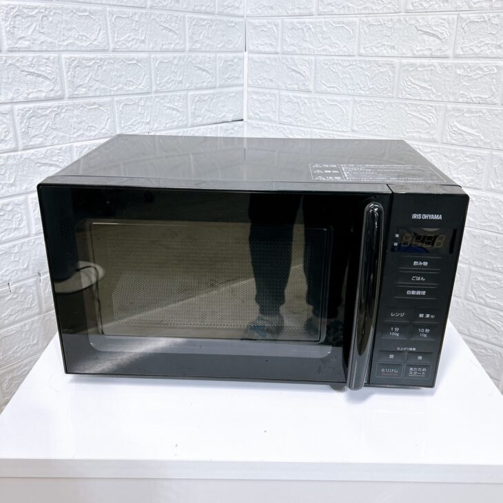 IRIS OHYAMA 電子レンジ PMG-T179-B 2023年製【出張買取】名護市大西に