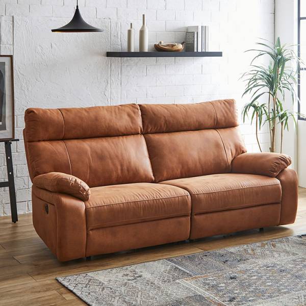 電動モーションリクライニングソファ 3人掛け 幅200cm 搬入・組立設置