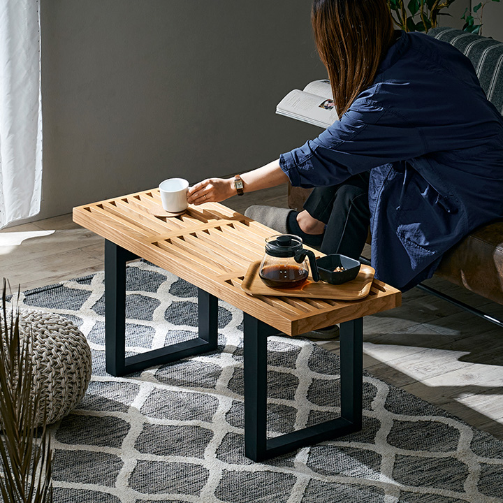 ダイニングベンチ 幅100cm Salotto(サロット)の通販情報 - 家具通販の