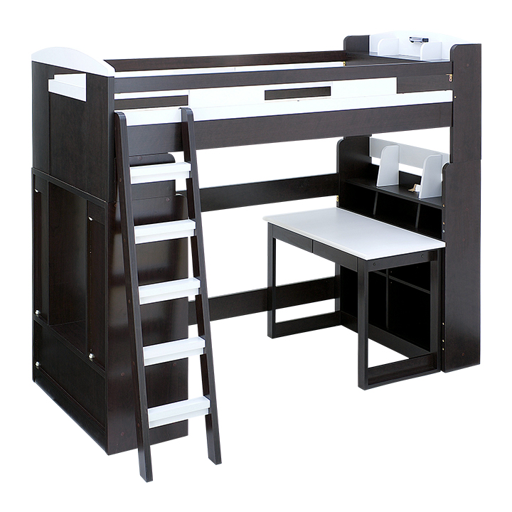 ロフト システムベッド 分割可能 Chambre8(シャンブル8) 8色対応の通販