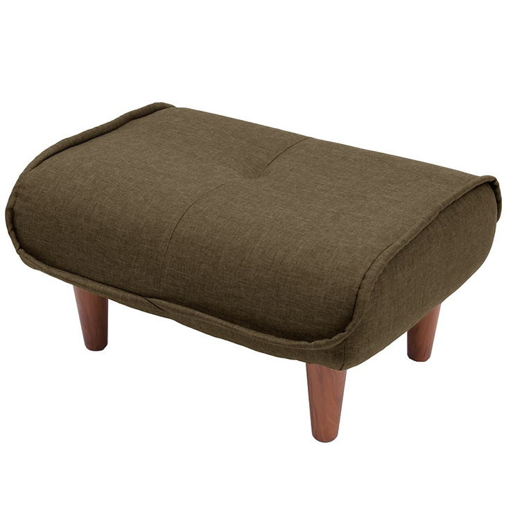 日本製 (ブラウン脚 150mmタイプ) Ottoman(オットマン) 18色対応の通販