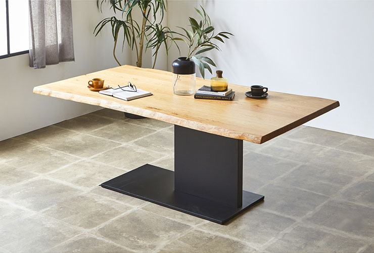 シギヤマ家具 ダイニングテーブル EVAN(エヴァン) 幅180cm 搬入・組立