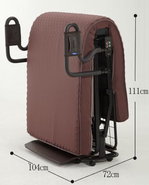 くつろぐベッド収納式電動リクライニングベッド AX-BE835