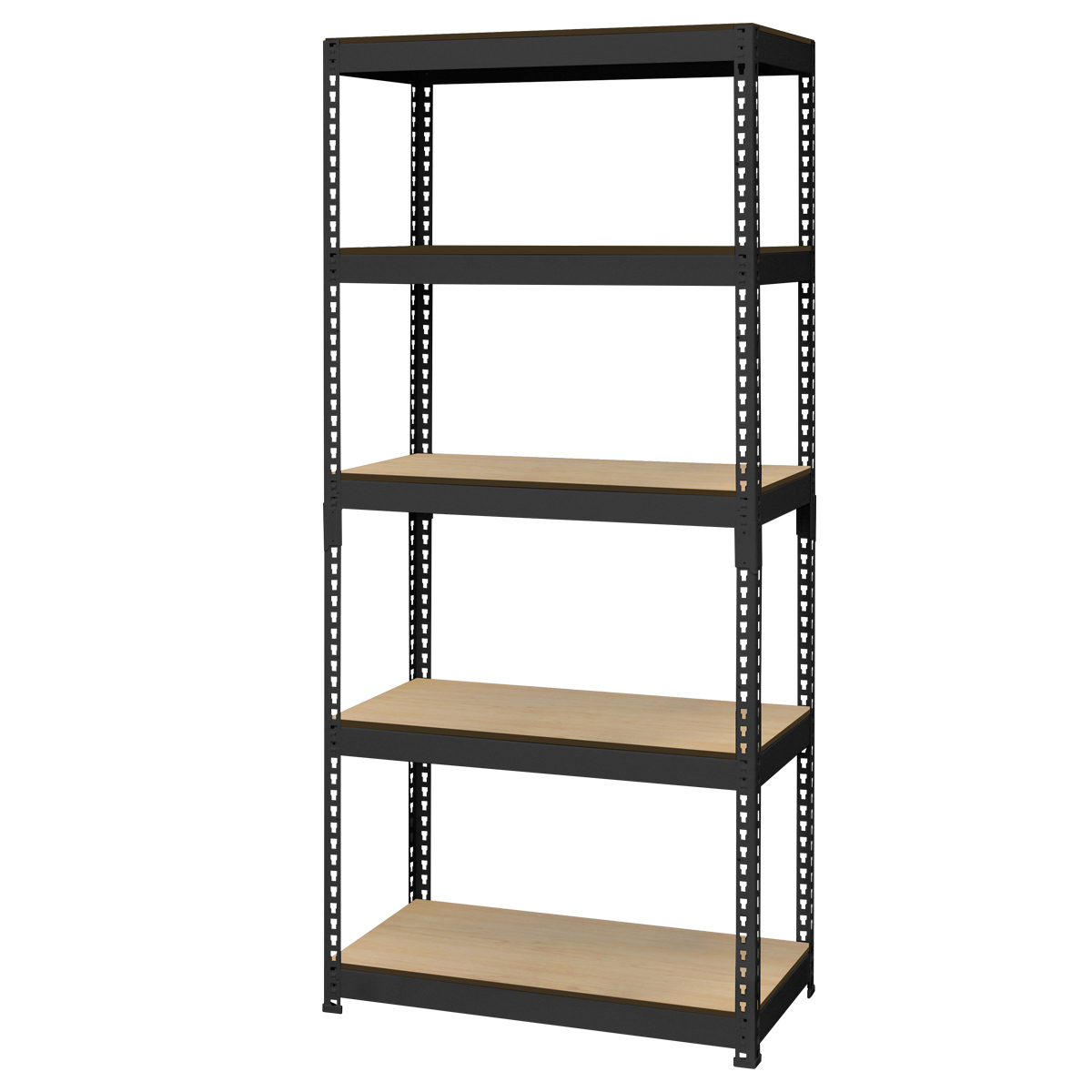 メタル＆ウッド5段シェルフ 幅810 奥行410 高さ1800 DW-MK885N 通販