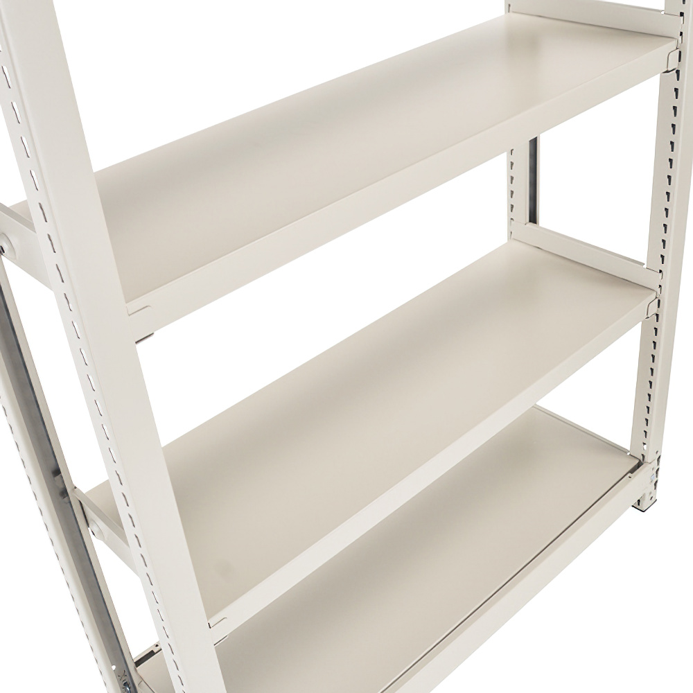 4段中軽量スチールラック 高さ1200 幅1200 奥行600 2LS4460-4 通販