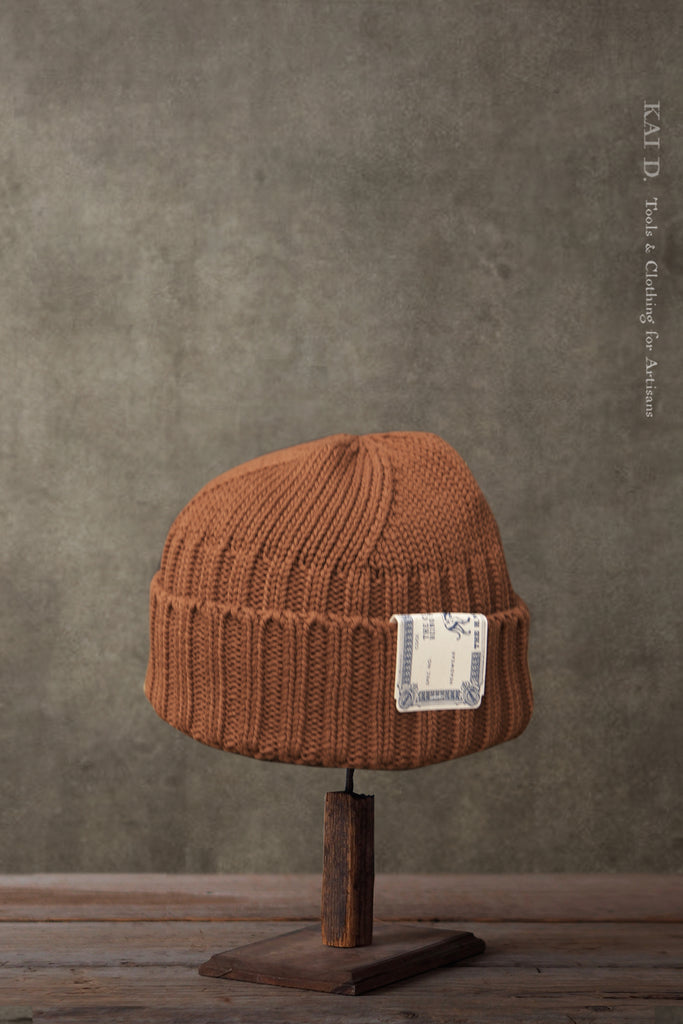 Kai D Utility — Red Cross Watch Beanie - Rust
