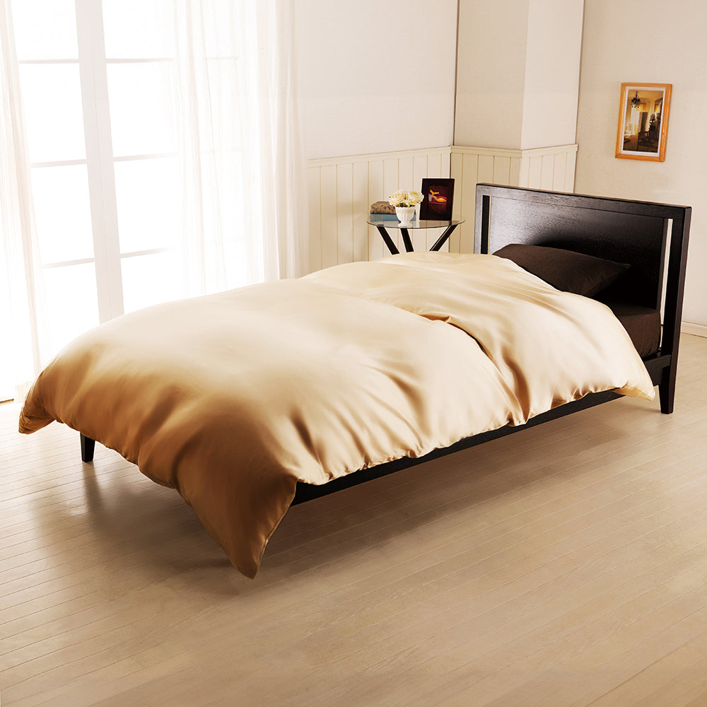 SILK SKIN THE GOLD 2 掛けふとんカバー | 快眠博士公式オンラインストア