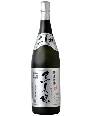 琉球泡盛 八重泉 黒真珠 43度 1800ml
