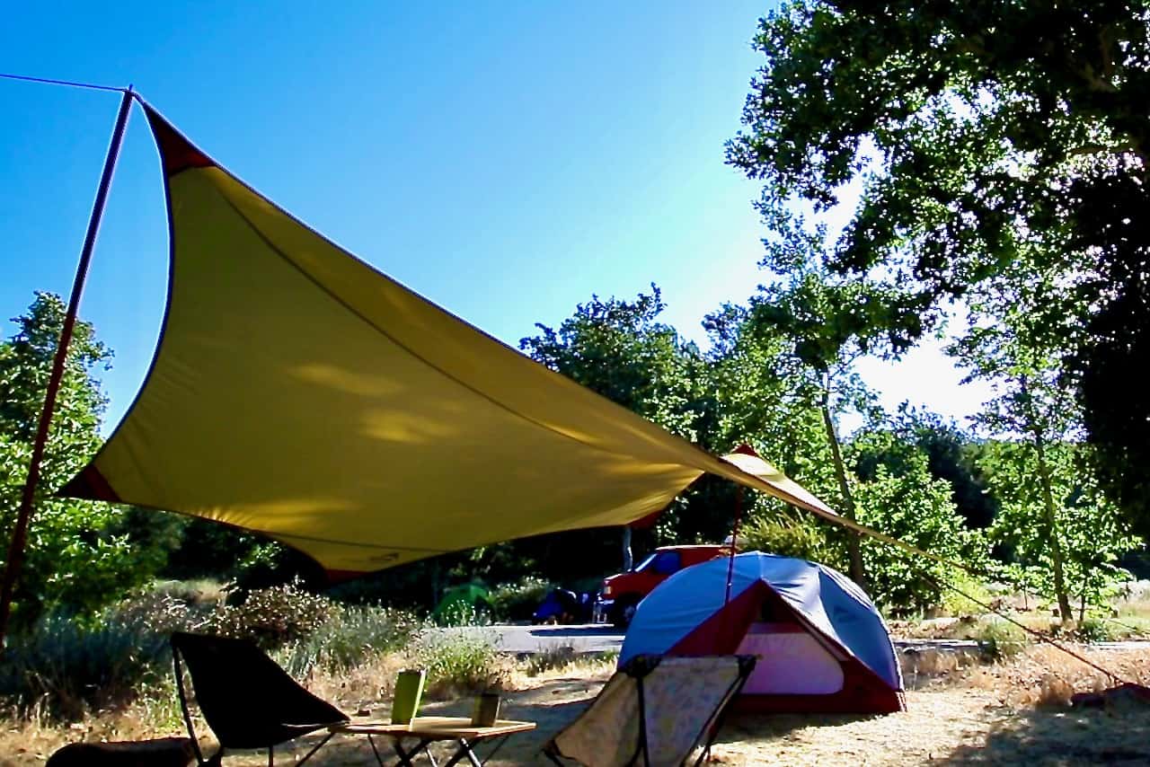 山岳メーカーが作った、ミニマルな超軽量タープ【MSR：Rendezvous Sun