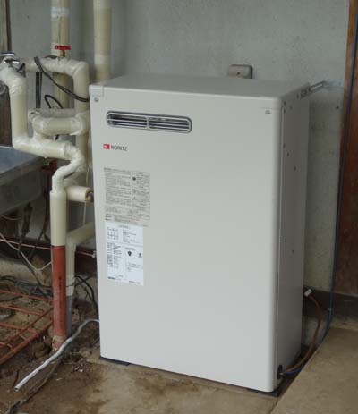 ノーリツ給湯器交換しました ノーリツ給湯器OX-307YV