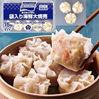 乾き知らず袋入り海鮮大焼売 約26G 15食入: 冷凍調理品 KANTO EXPRESS