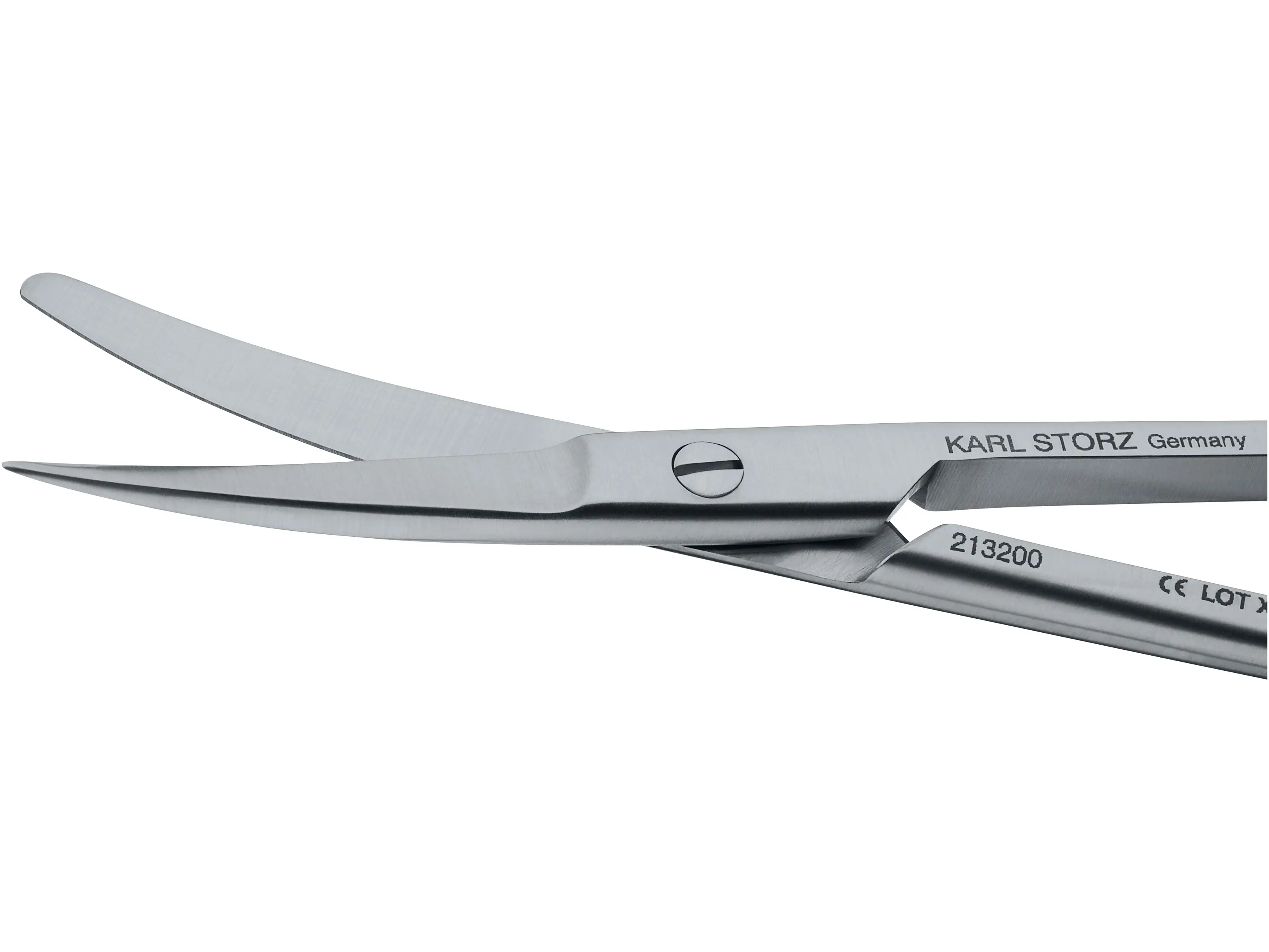Scissors, curved, sharp/blunt, 12cm | KARL STORZ Endoskope