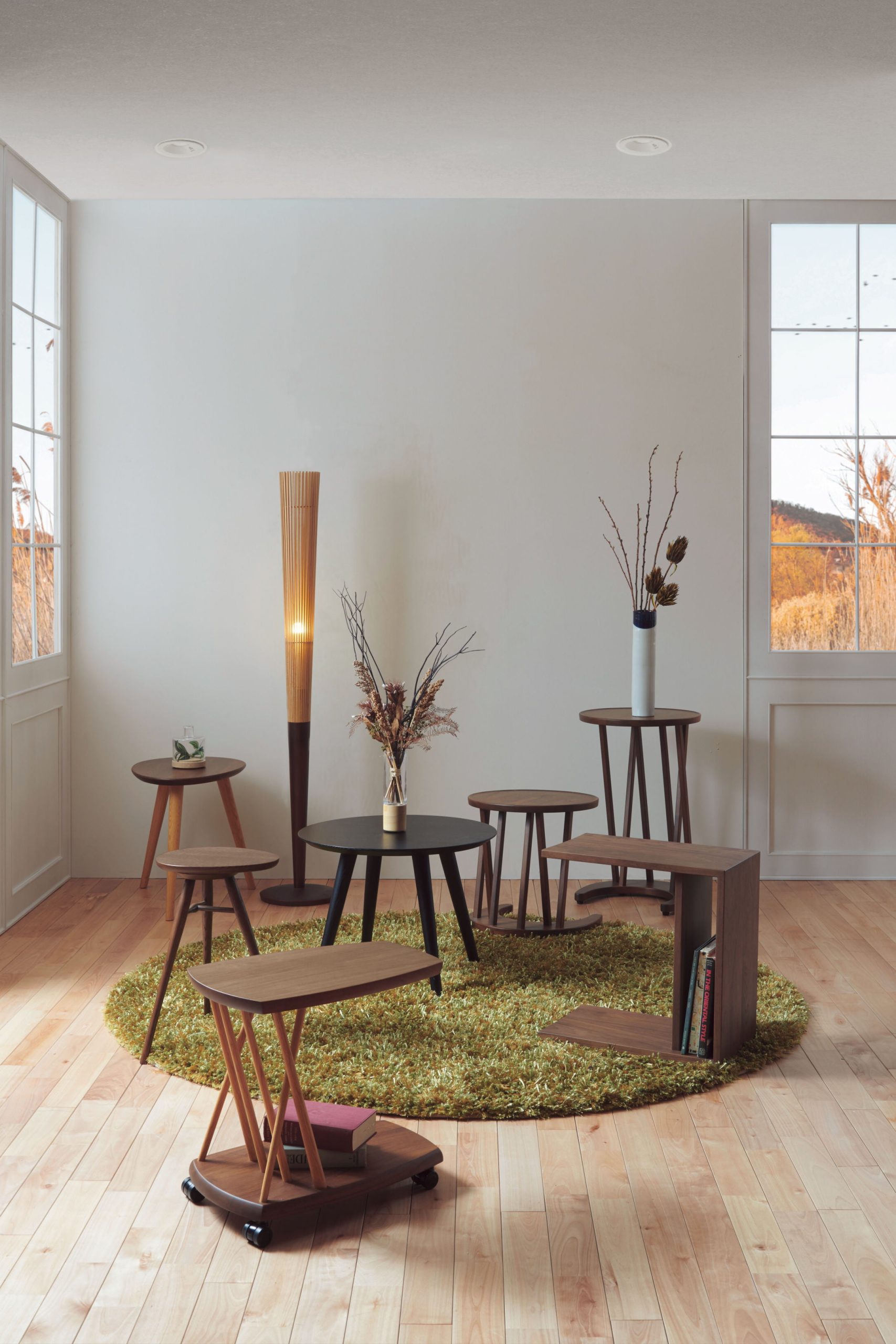 サイドローテーブル - 国産無垢家具は飛騨高山発の家具メーカー KASHIWA